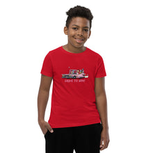 Load image into Gallery viewer, Miami Drive to win Leo Messi youth | T-Shirt Pink Unisex Leo Messi Brand, Messi T-Shirt, Miami Messi Shirt, Kid Messi Shirt