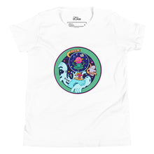 Load image into Gallery viewer, Find Peace Zen inspiration Youth Short Sleeve T-Shirt