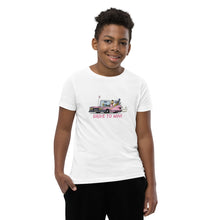 Load image into Gallery viewer, Miami Drive to win Leo Messi youth | T-Shirt Pink Unisex Leo Messi Brand, Messi T-Shirt, Miami Messi Shirt, Kid Messi Shirt