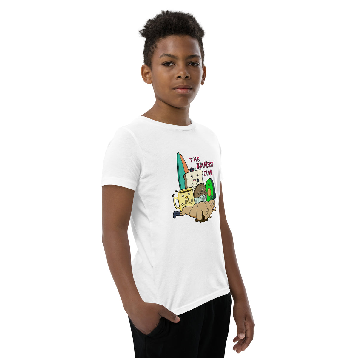 Original food character artwork t-shirt from Danvillage Art Lab, drawn by hand in Santa Barbara
